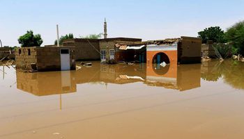 فيضان في السودان 
