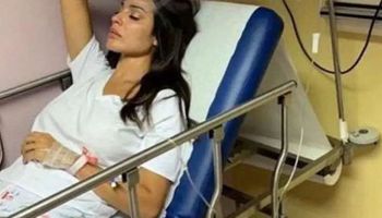 نادين نجيم بعد إصابتها بانفجار لبنان