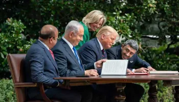 صفقة السلام بين الامارات واسرائيل والبحرين