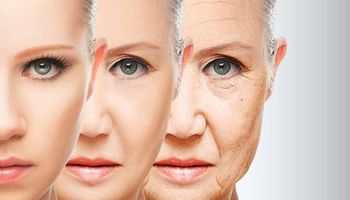علاج ظهور التجاعيد والجفاف لبشرة المرأة المتقدمة في العمر