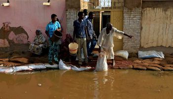قرى ومدن سودانية تغرق في الفيضان
