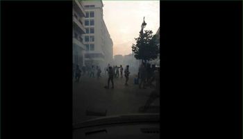 مواجهات بين القوى الأمنية وعدد من المتظاهرين وسط بيروت