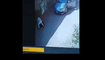  فيديو محاولة خطف شاب طفل رضيع من حضن والدته بالسلام