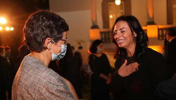 الدكتورة مايا مرسي  والسيدة  أرانتشا غونثاليث لايا
