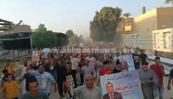 مظاهرات سلمية في الأقصر بعد رسوب المرشح عبدالنبى الرشيدى 