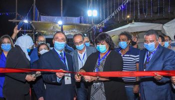 افتتاح وزيرة الثقافة فعاليات معرض الإسكندرية للكتاب