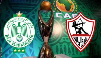 مباراة الزمالك والرجاء 