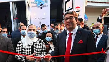 وزيرة التضامن الاجتماعي تشهد افتتاح المقر الجديد لمؤسسة "راعي مصر"