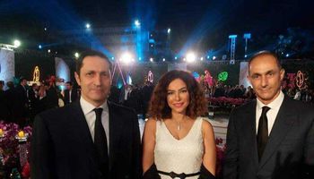 أحدث ظهور لـ علاء وجمال مبارك في حفل زفاف أحمد خالد صالح وهنادي مهنا