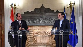 الرئيس السيسي ورئيس وزراء اليونان