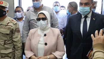 وزيرة الصحة تتفقد وحدة طب أسرة وداي تال بجنوب سيناء