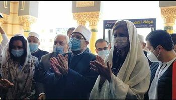 وزيرة الهجرة تفتتح مساجد في دمياط 