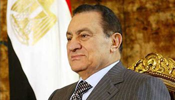  الرئيس المصري الراحل محمد حسني مبارك