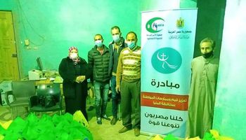 تضامن المنيا تشارك في فعاليات تعزيز المواطنة بقرية البرشا بمركز ملوي