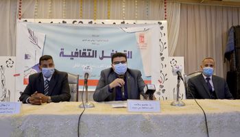 افتتاح القافلة الثقافية بمركز ناصر 