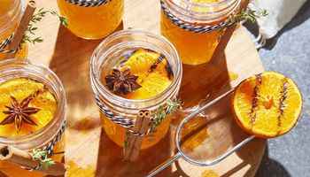 طريقة عمل  مشروب البرتقالي المشوي