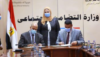 توقيع بروتوكول تعاون بين وزارة التضامن الاجتماعى والجمعية الشرعية الرئيسية