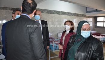 افتتاح 3 أقسام بمستشفى المعمورة