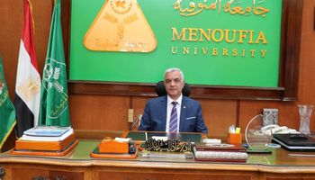 الدكتور عادل مبارك، رئيس جامعة المنوفية