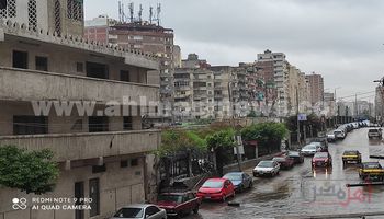 الطقس السئ يضرب الإسكندرية