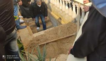  صورة لمقبرة الداعية الراحلة عبلة الكحلاوي تجاور الإمام الشافعي