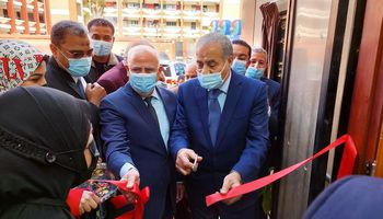 وزير التموين ومحافظ بورسعيد يفتتحان أول مركز تموين تكنولوجي مطور للخدمات اللوجستية 