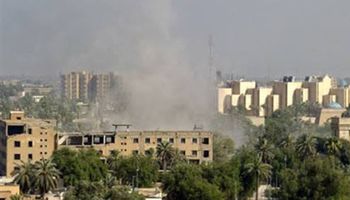 صاروخان يستهدفان المنطقة الخضراء ببغداد 