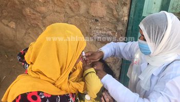 انطلاق حملة تطعيم ضد شلل الاطفال في أسوان 