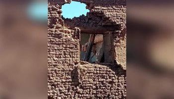 انهيار جديد بجدران الحمام العثماني في قنا