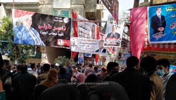 جانب من انتخابات المحامين بنقابة شمال الجيزة 