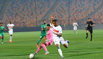 جانب من مباراة الزمالك والاتحاد