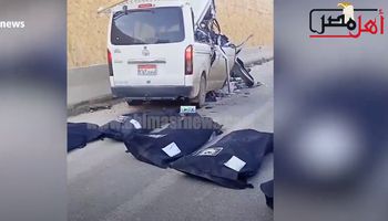 جثث ضحايا "حادث الزفة" تملء طريق الكريمات بالصحراوي الشرقي