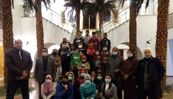 رحلة توعوية للطلاب ذوي الهمم من إحدى المدارس بمحافظة سوهاج
