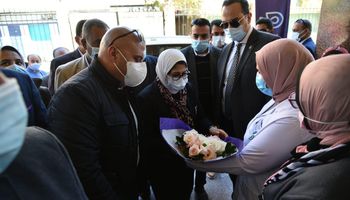وزيرة الصحة تتفقد وحدة طب أسرة الشيخ موسى