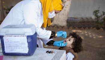 حملات تطعيم الشلل الأطفال