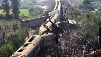 حادث قطار سوهاج 