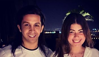 هشام جمال مع ليلى احمد زاهر