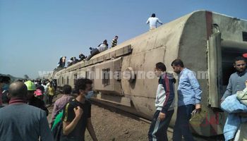  حادث قطار "القاهرة - المنصورة"