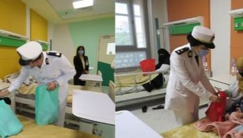 الداخلية تُشارك الأطفال المرضى بالمستشفيات الإحتفال بشهر رمضان وتوزيع الهدايا وملابس العيد
