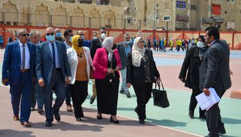 افتتاح ملاعب رياضية ببورسعيد