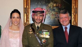  زوجة الأمير حمزة ولي عهد الأردن السابق