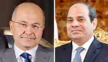 الرئيس السيسي ونظيره العراقي 