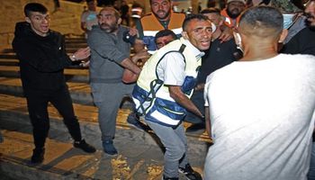 إصابات اقتحام المسجد الأقصى 