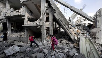 القصف الاسرائيلي بغزة