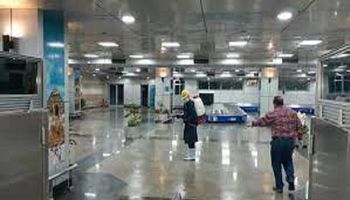 عمليات تعقيم المطارات المصرية