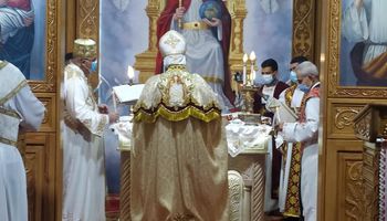 قداس عيد القيامة المجيد بجميع كنائس الأقباط الأرثوذكس بمحافظة بورسعيد