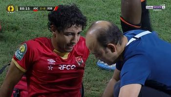 إصابة محمد هانى فى مباراة السوبر الأفريقي
