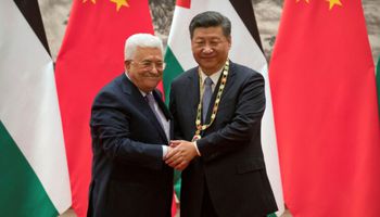 الرئيس الصيني ونظيره الفلسطيني