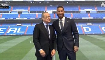 راموس ورئيس نادى ريال مدريد