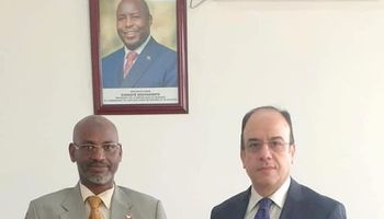 سفير جمهورية مصر العربية في بوجومبورا ووزير الكهرباء والطاقة البوروندي 